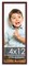 4x12 Solid Wood Picture Frame with UV-Resistant Acrylic & Acid-Free Backing, Available in 6 Finishes: Matte Black, Matte White, Metallic Bronze, Silver, Natural Wood Grain & Mahogany